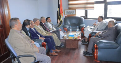 القائم بأعمال وزير العدل وحقوق الإنسان يبحث مع رئيس الجهاز المركزي للرقابة والمحاسبة تعزيز التعاون المشترك